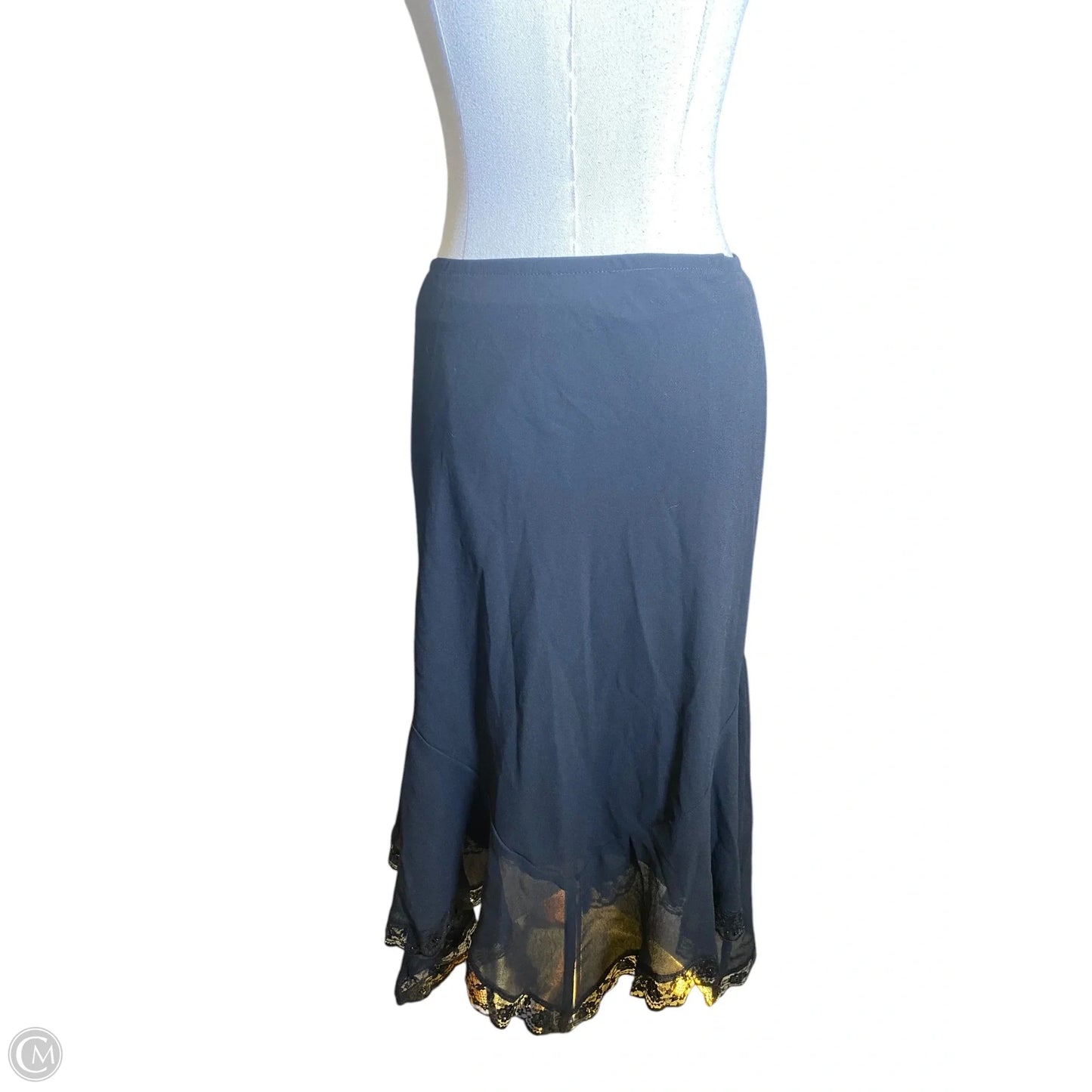 Skirt Maxi By Dressbarn In Black, Size: 6