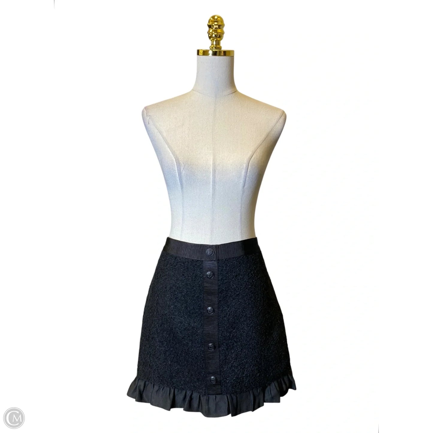 Skirt Mini & Short By Loft In Black, Size: L