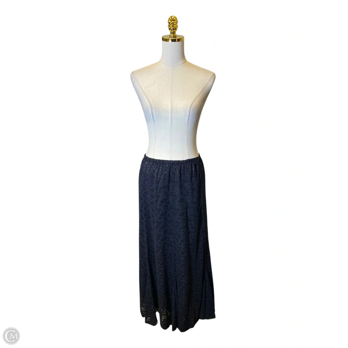 Skirt Maxi By Chadwicks In Black, Size: M