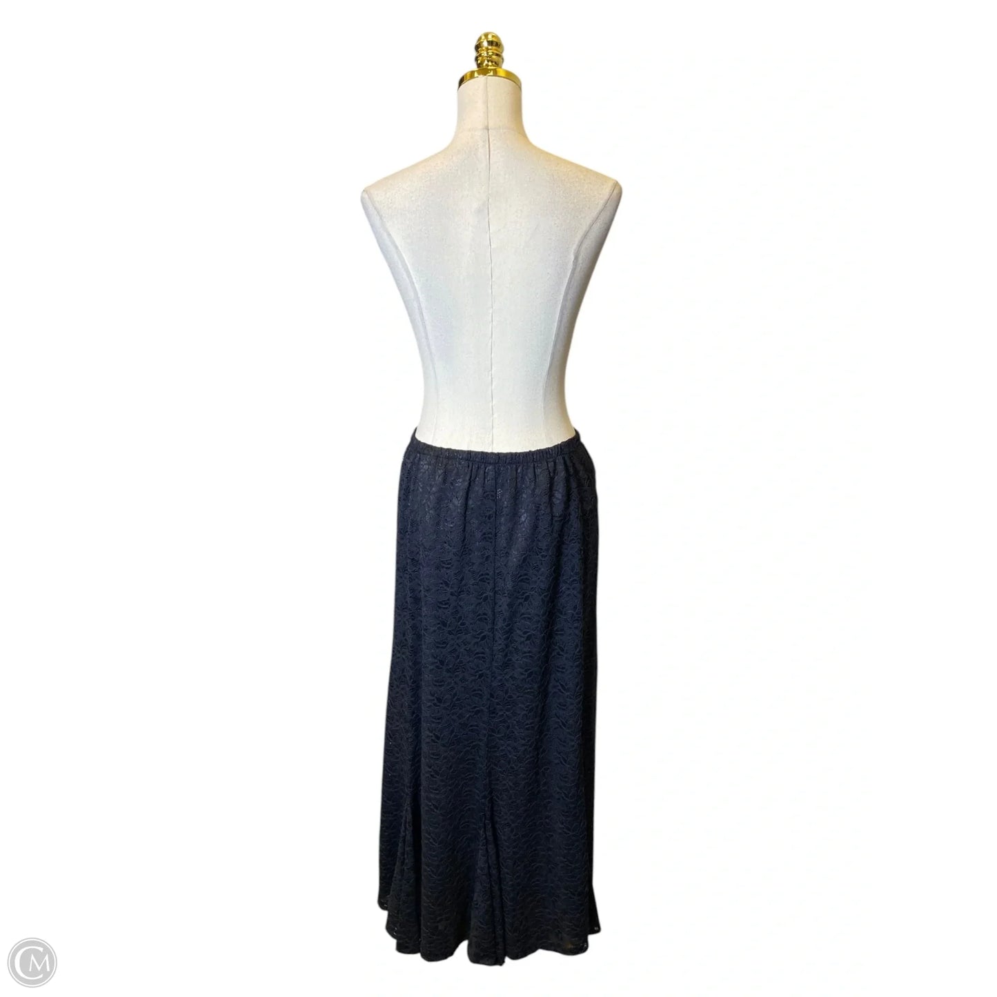 Skirt Maxi By Chadwicks In Black, Size: M