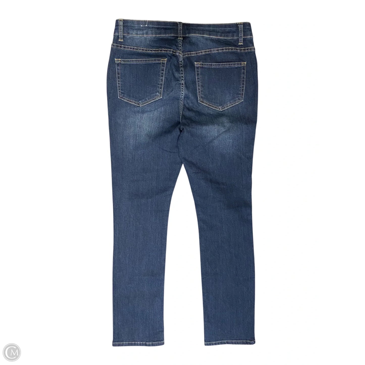 Jeans Straight By Westport In Blue Denim, Size: 8
