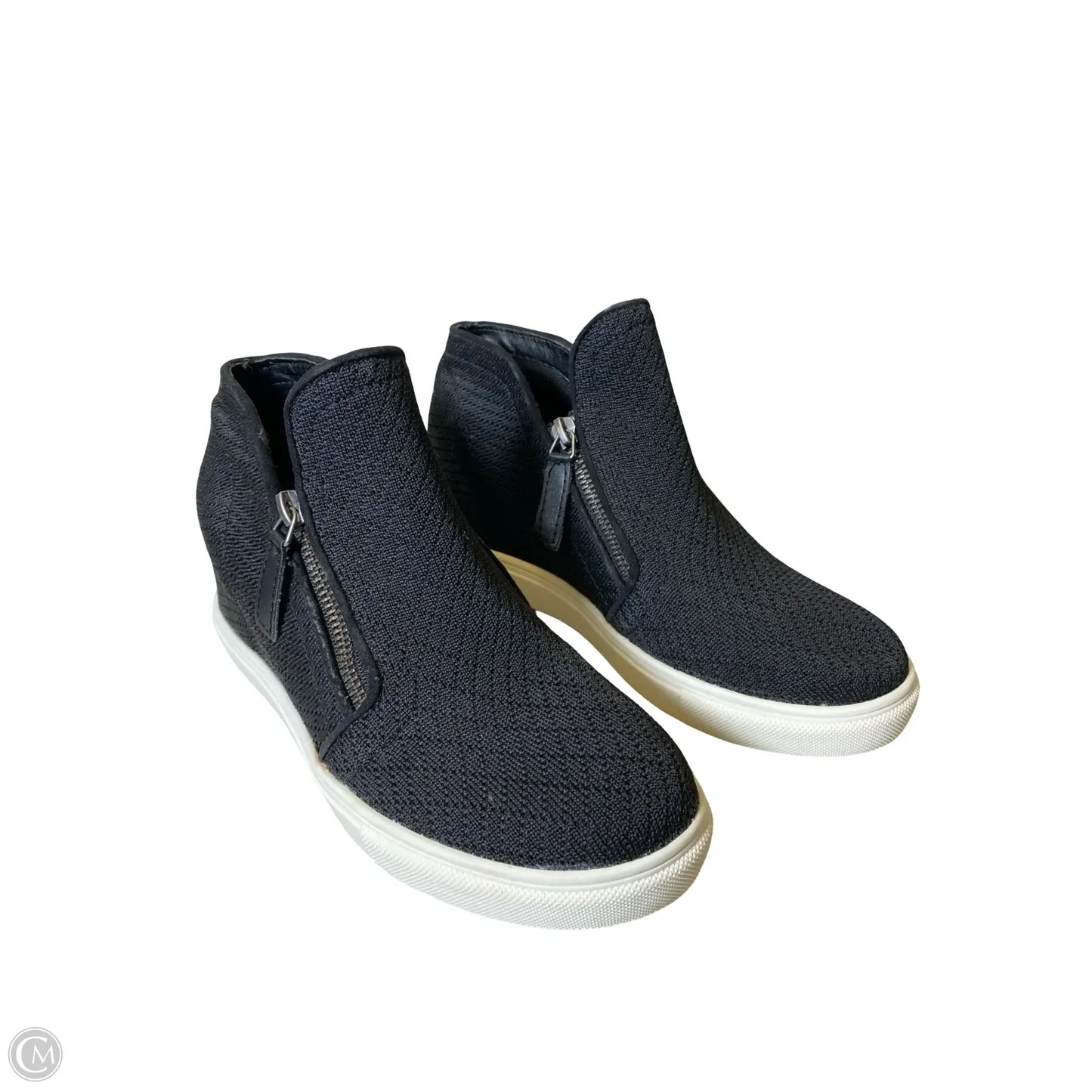 Shoes Heels Wedge By Madden Girl In Black, Size: 8