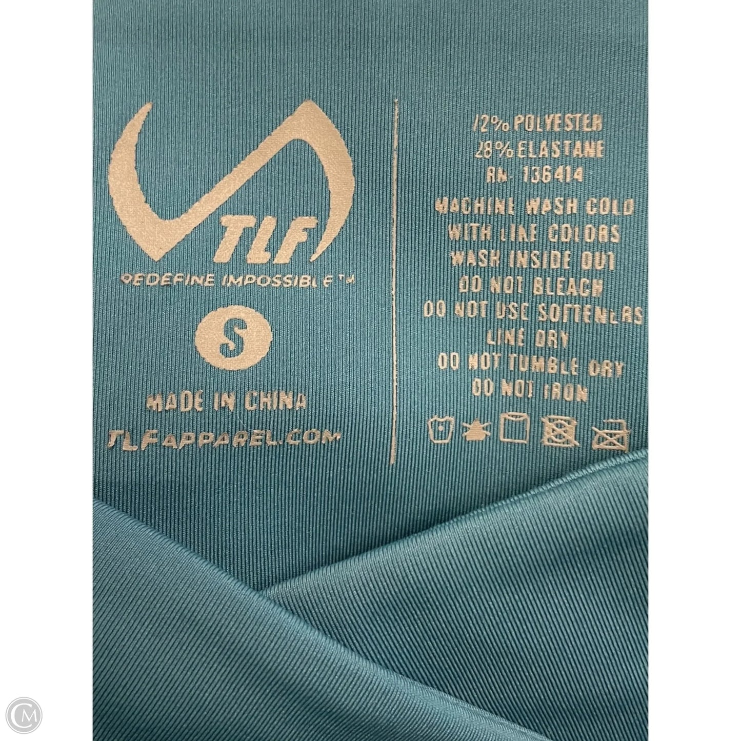 Athletic Leggings By Clothes Mentor In Blue, Size: S