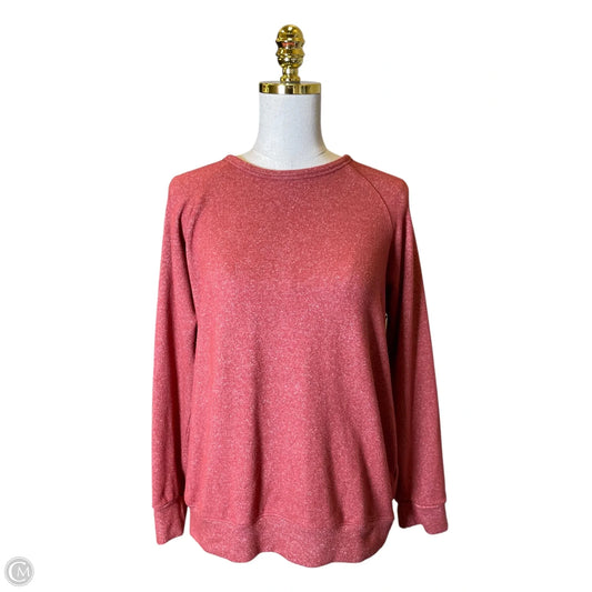 Sweatshirt Crewneck By Buffalo David Bitton In Orange, Size: M