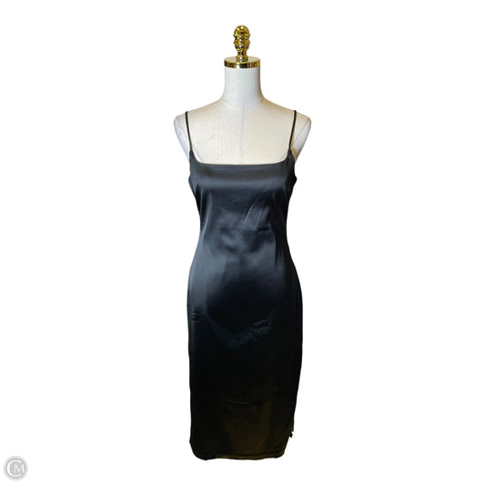 Dress Casual Midi By Abercrombie And Fitch In Black, Size: M