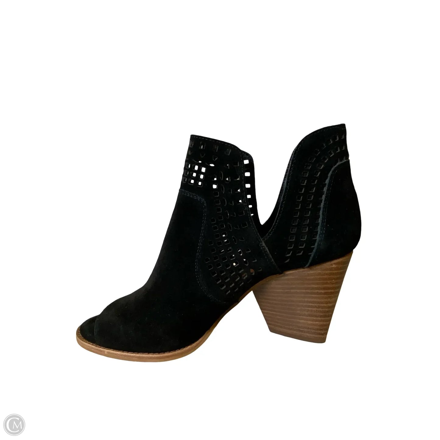 Shoes Heels Block By Gb In Black, Size: 9.5