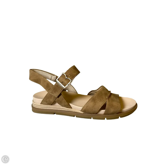 Sandals Flats By Dr Scholls In Brown, Size: 7
