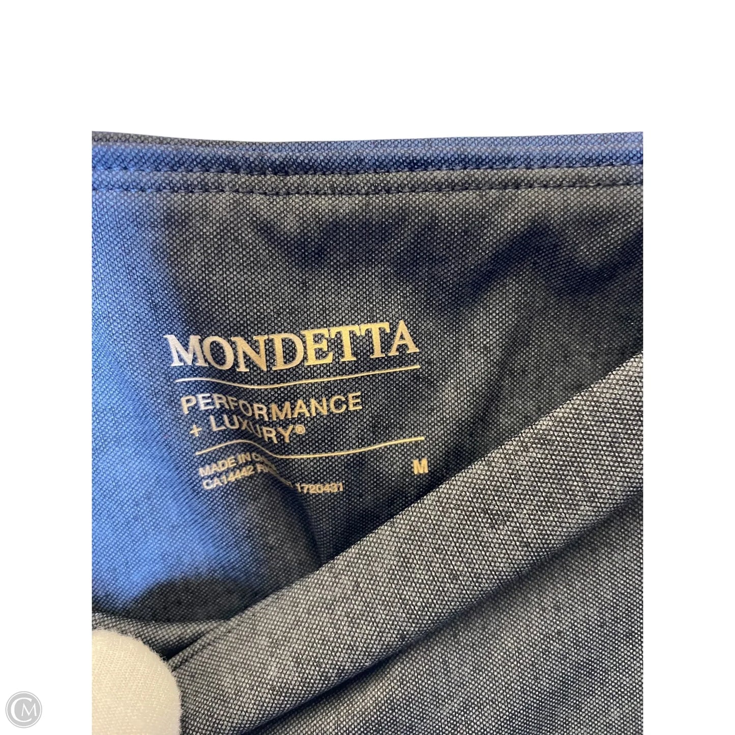 Athletic Leggings By Mondetta In Grey, Size: M
