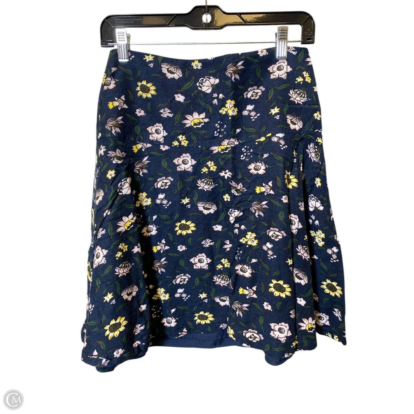 Skirt Midi By Ann Taylor In Floral Print, Size: 2