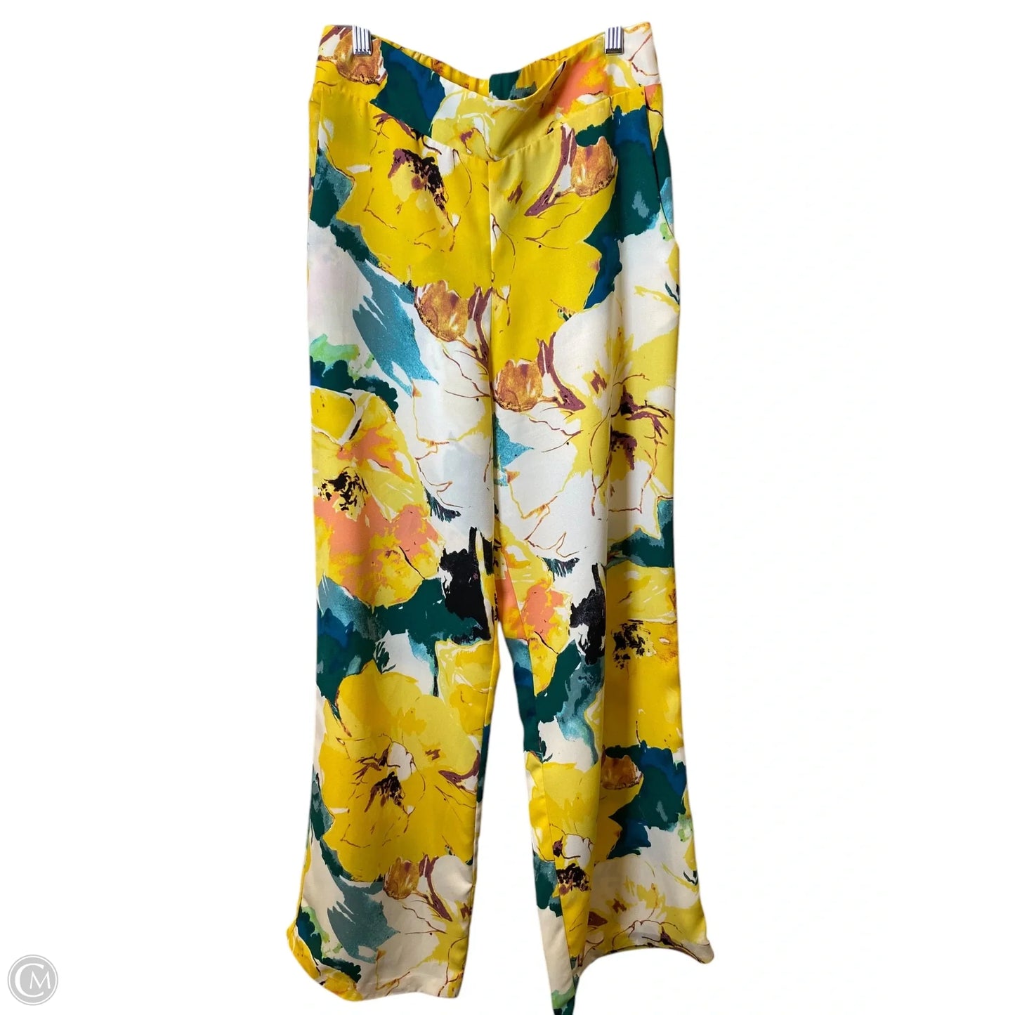 Pants Lounge By Veronica M In Floral Print, Size: M