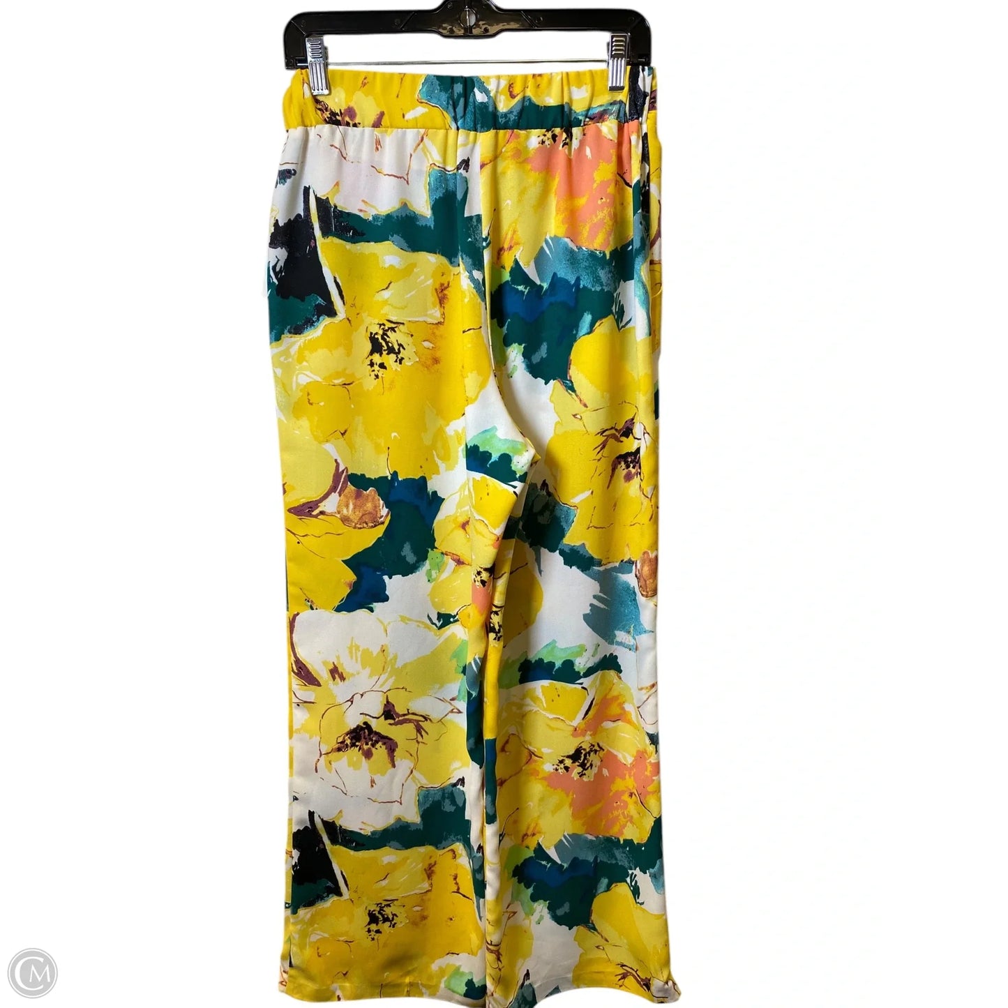 Pants Lounge By Veronica M In Floral Print, Size: M