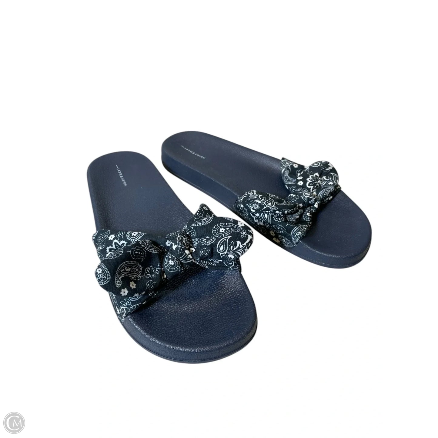 Sandals Flats By 14th And Union In Navy, Size: 11