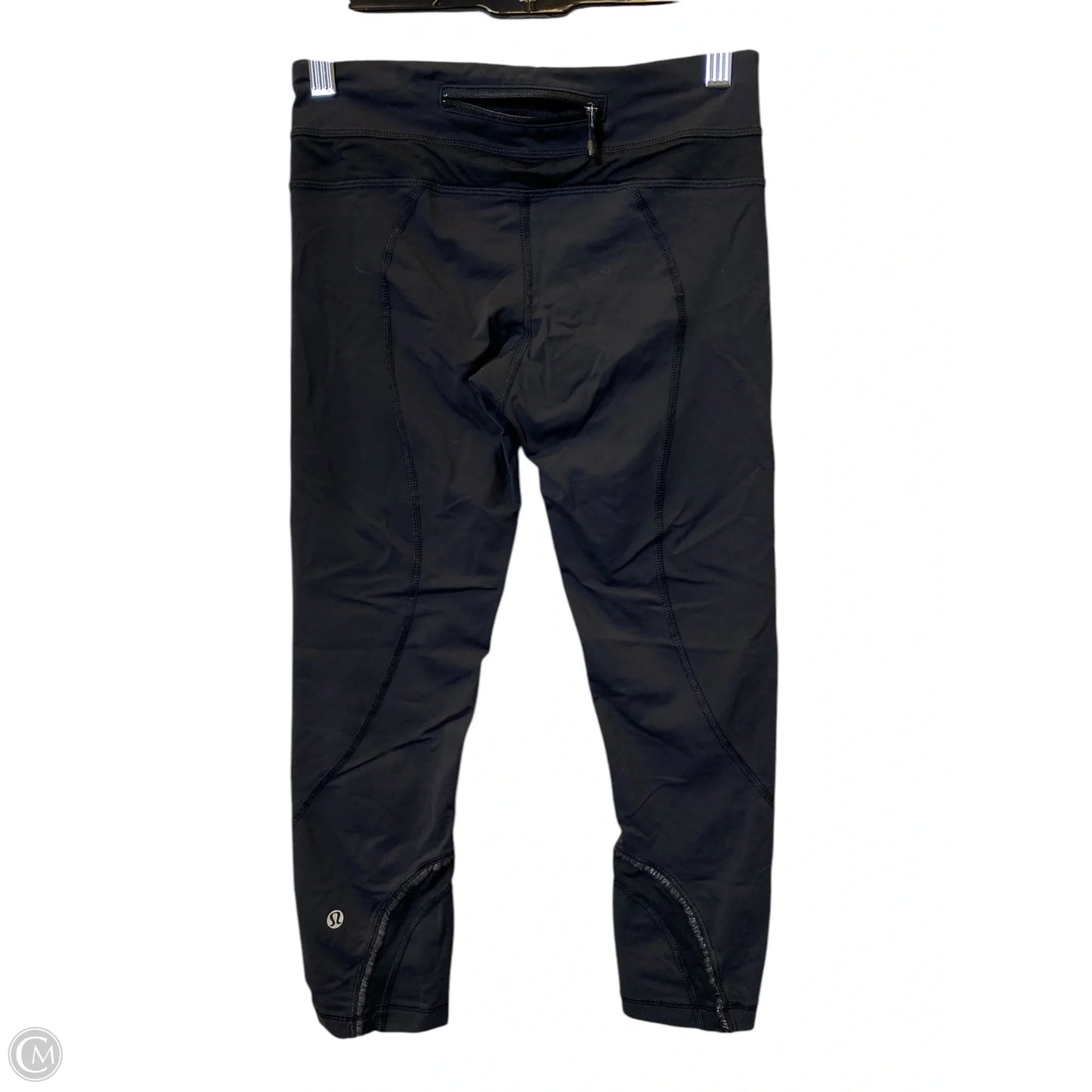 Athletic Capris By Lululemon In Black, Size: 4