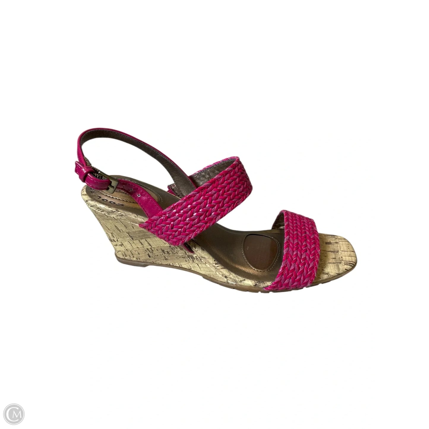 Shoes Heels Platform By Life Stride In Pink & Tan, Size: 9