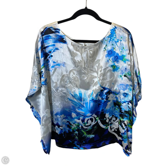 Top Short Sleeve By Joseph Ribkoff In Multi-colored, Size: M