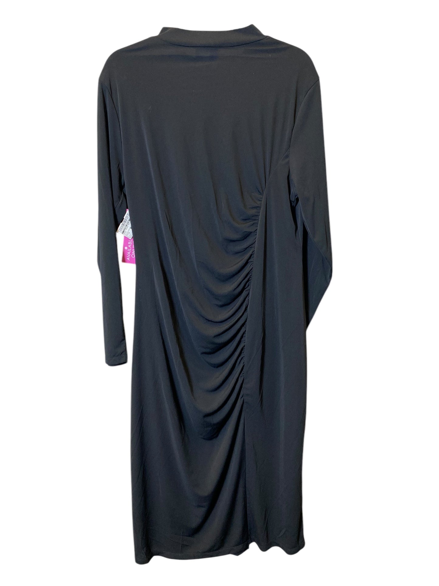 Dress Casual Maxi By Clothes Mentor In Black, Size: 1x