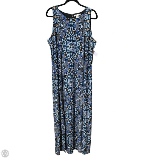 Dress Casual Maxi By London Times In Multi-colored, Size: 3x