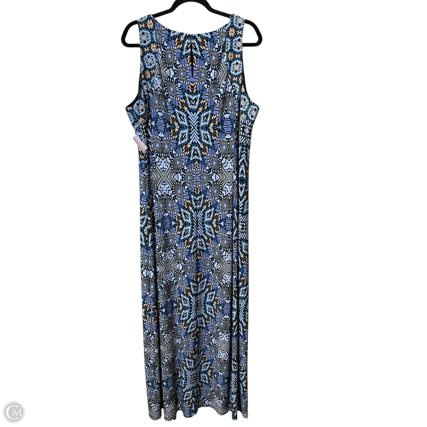 Dress Casual Maxi By London Times In Multi-colored, Size: 3x