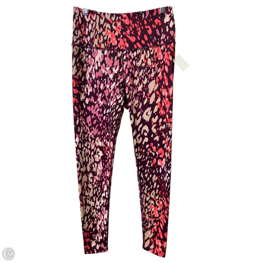 Athletic Leggings By Fila In Multi-colored, Size: M