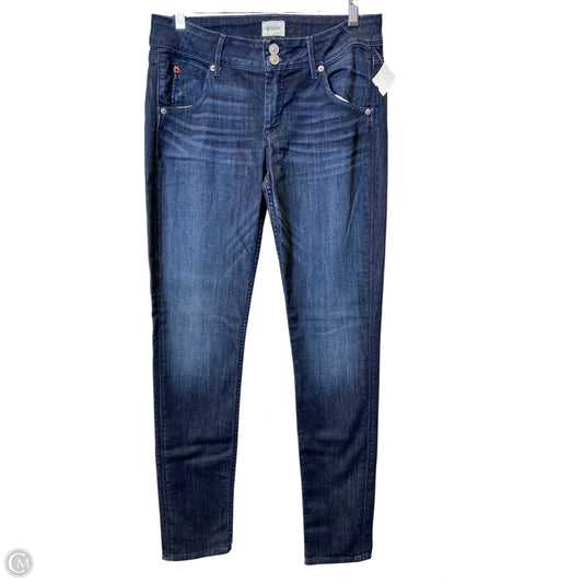 Jeans Skinny By Hudson In Blue Denim, Size: 8