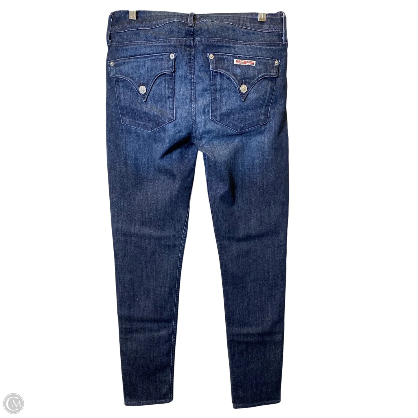 Jeans Skinny By Hudson In Blue Denim, Size: 8