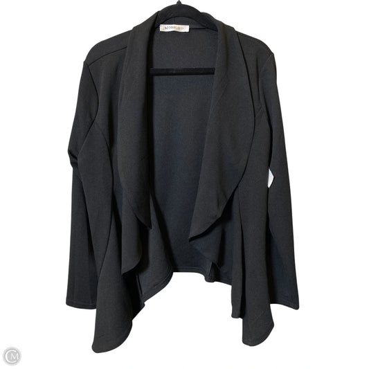 Blazer By Clothes Mentor In Black, Size: 2x