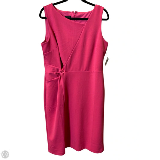 Dress Casual Midi By Talbots In Pink, Size: 12