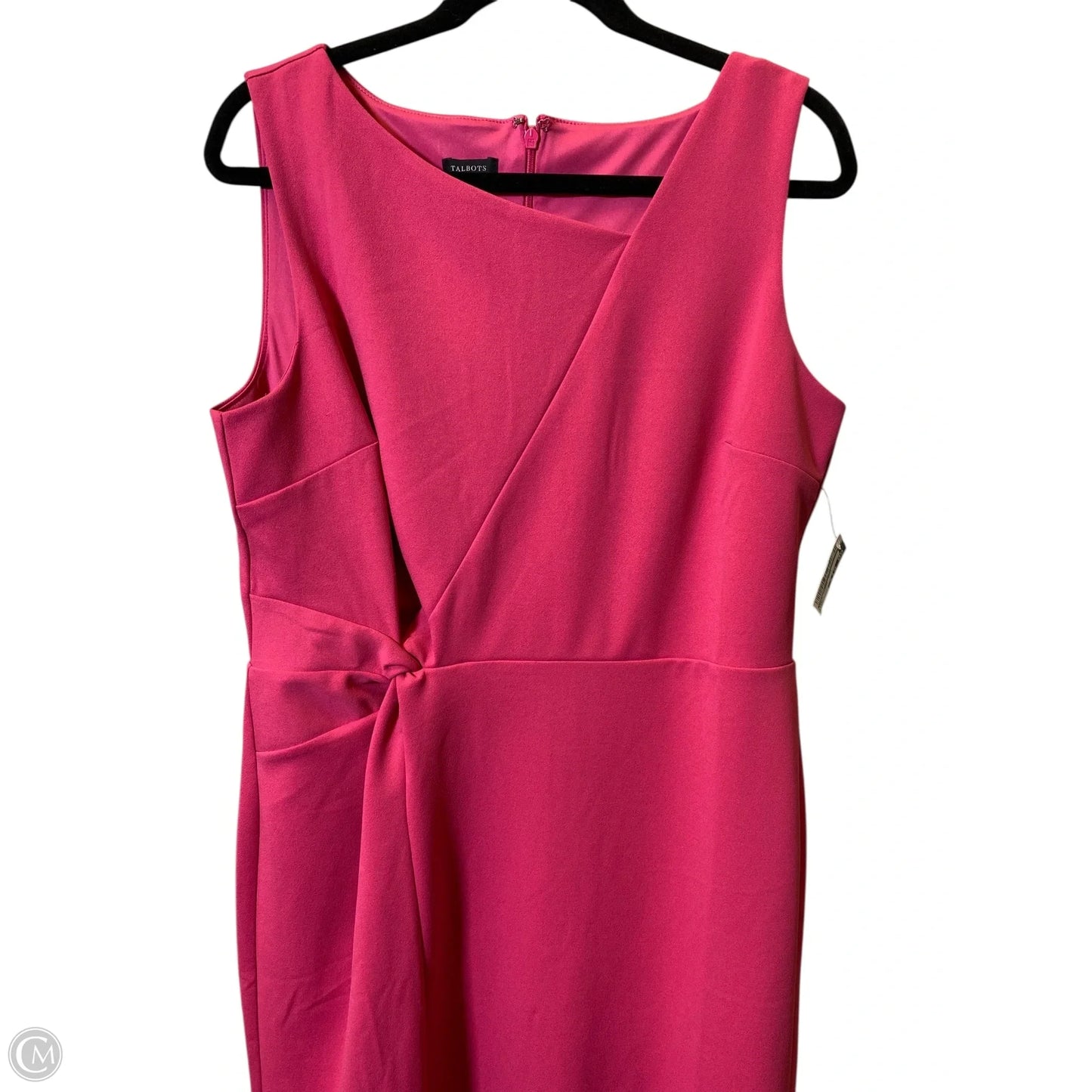 Dress Casual Midi By Talbots In Pink, Size: 12
