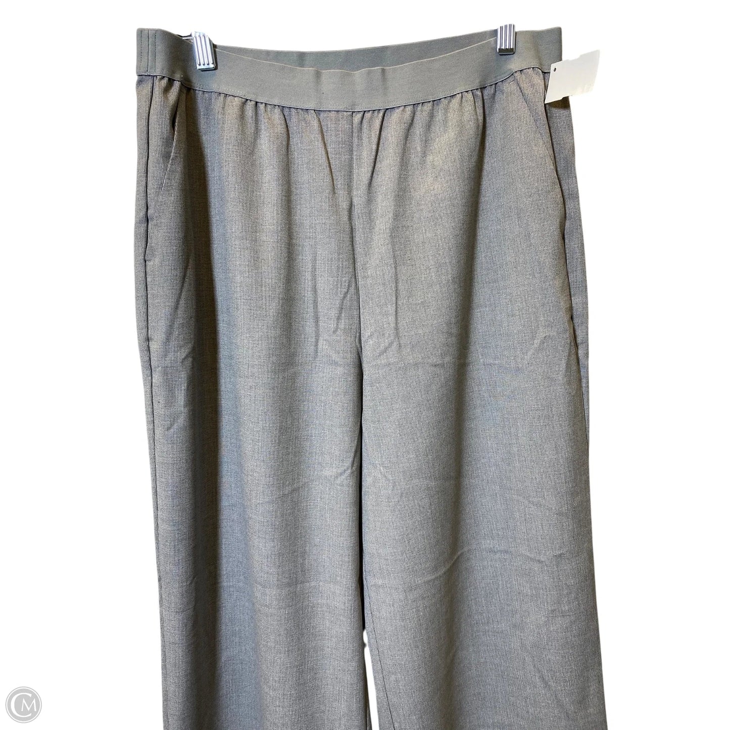 Pants Wide Leg By Banana Republic In Grey, Size: L