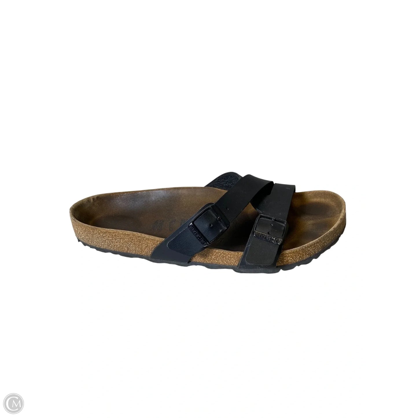 Sandals Flats By Birkenstock In Brown, Size: 42