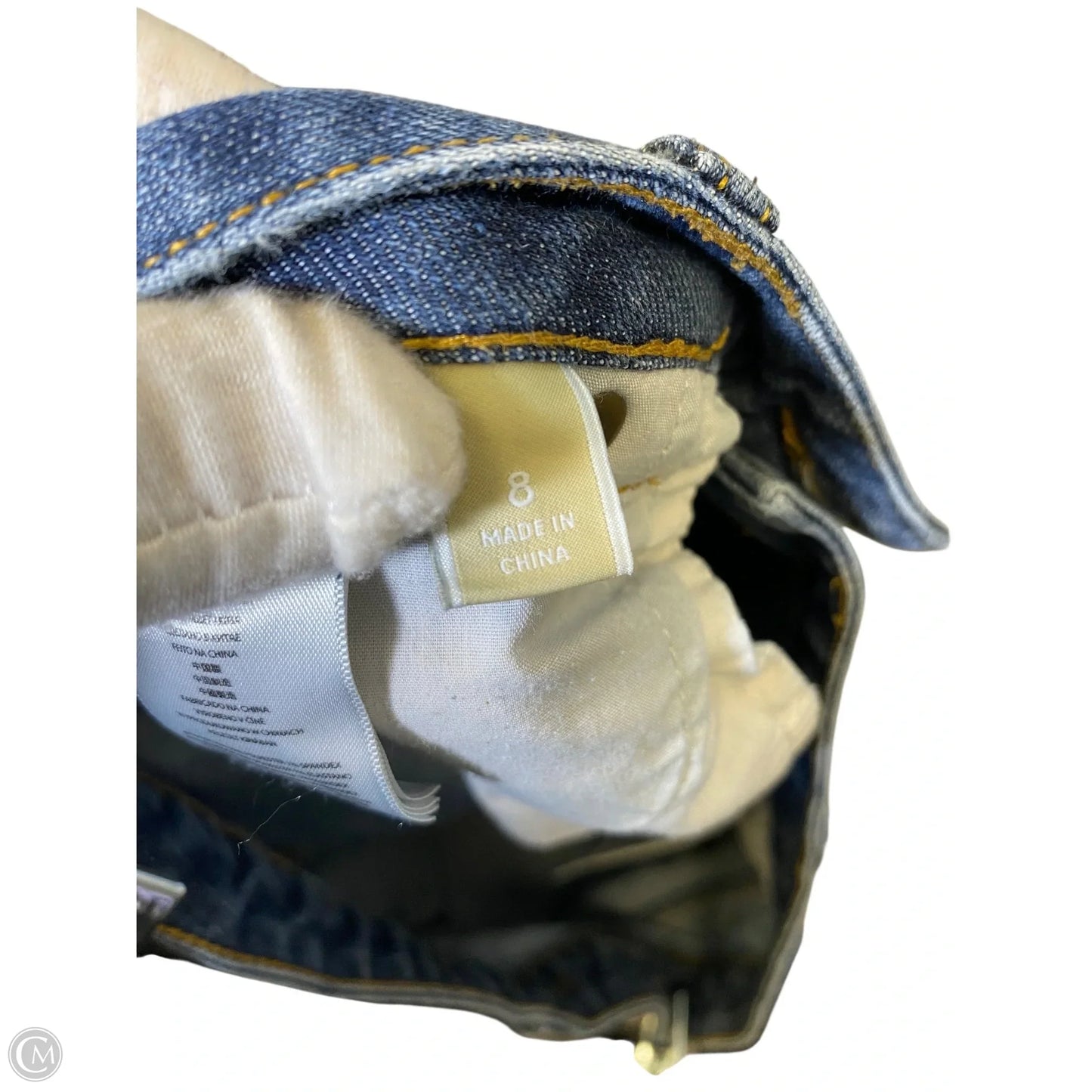 Jeans Designer By Michael Kors In Blue Denim, Size: 8