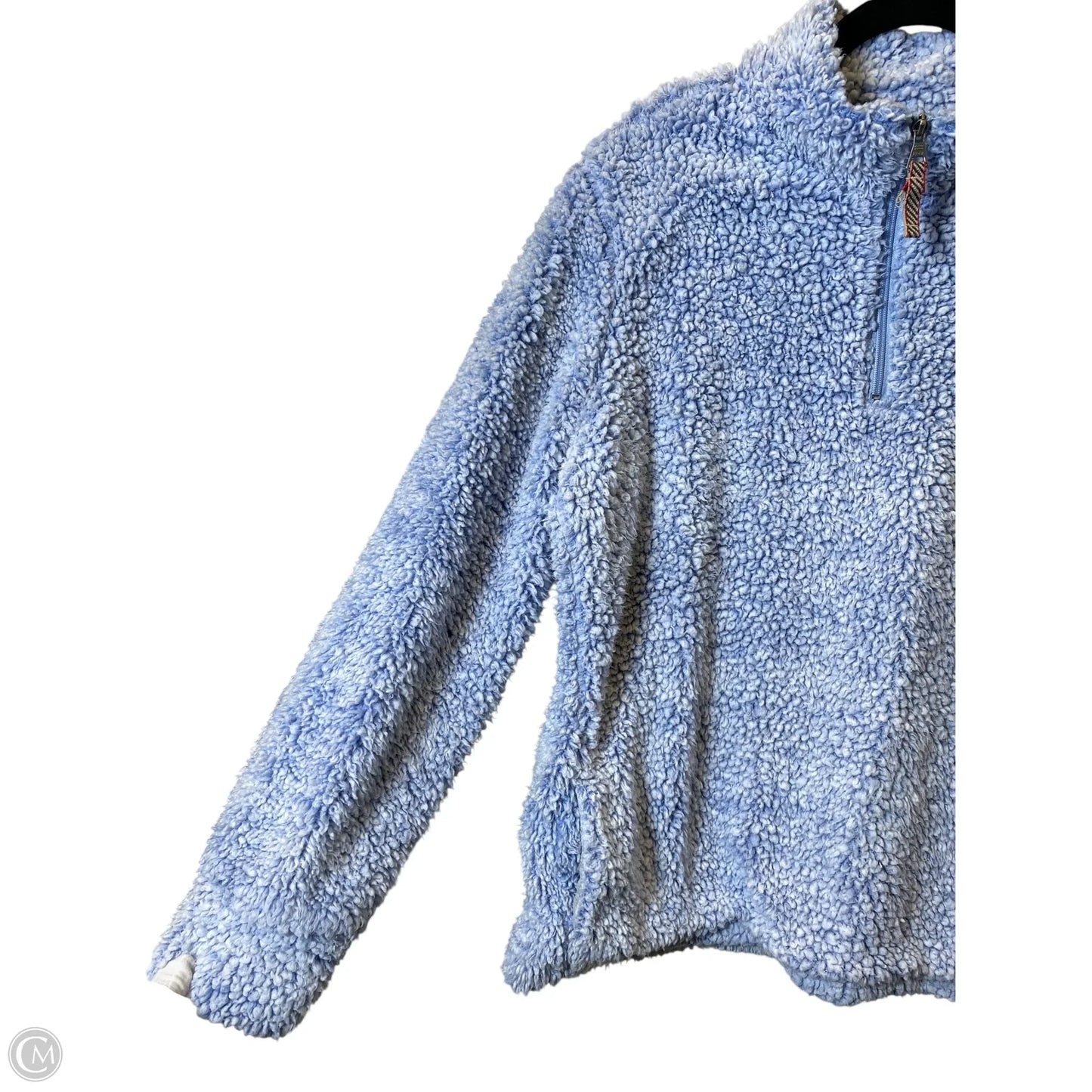 Sweatshirt Collar By Weatherproof In Blue, Size: Xl