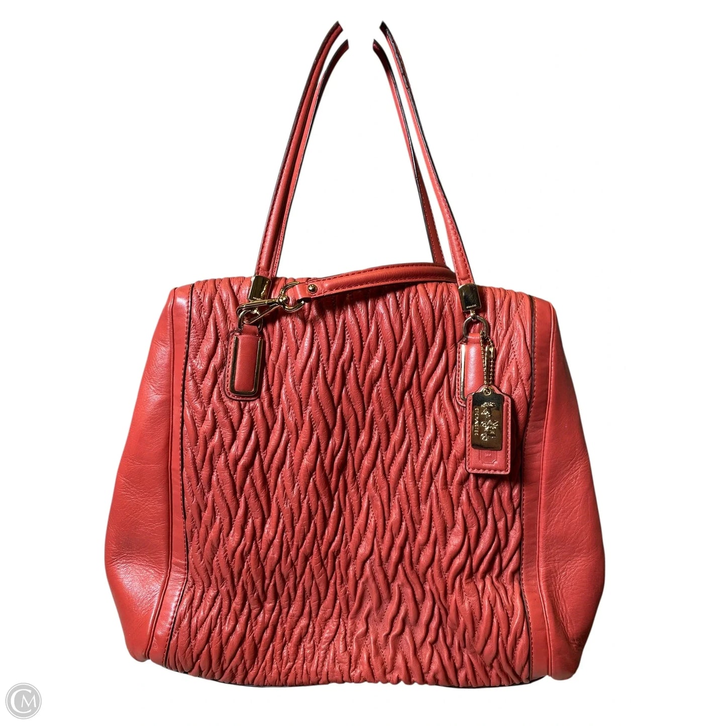 Handbag Designer By Coach, Size: Large