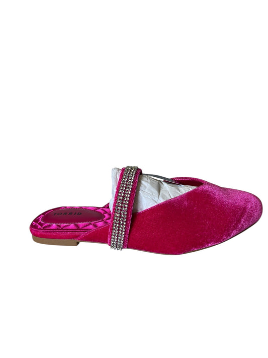 Shoes Flats By Torrid In Pink, Size: 9