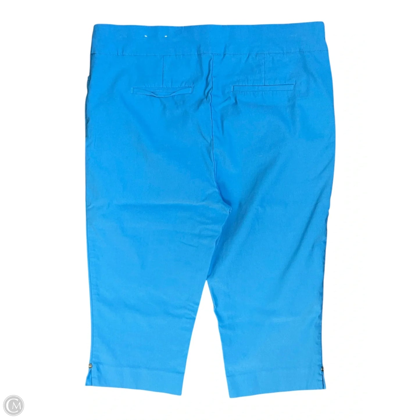 Capris By Chicos In Blue, Size: 10