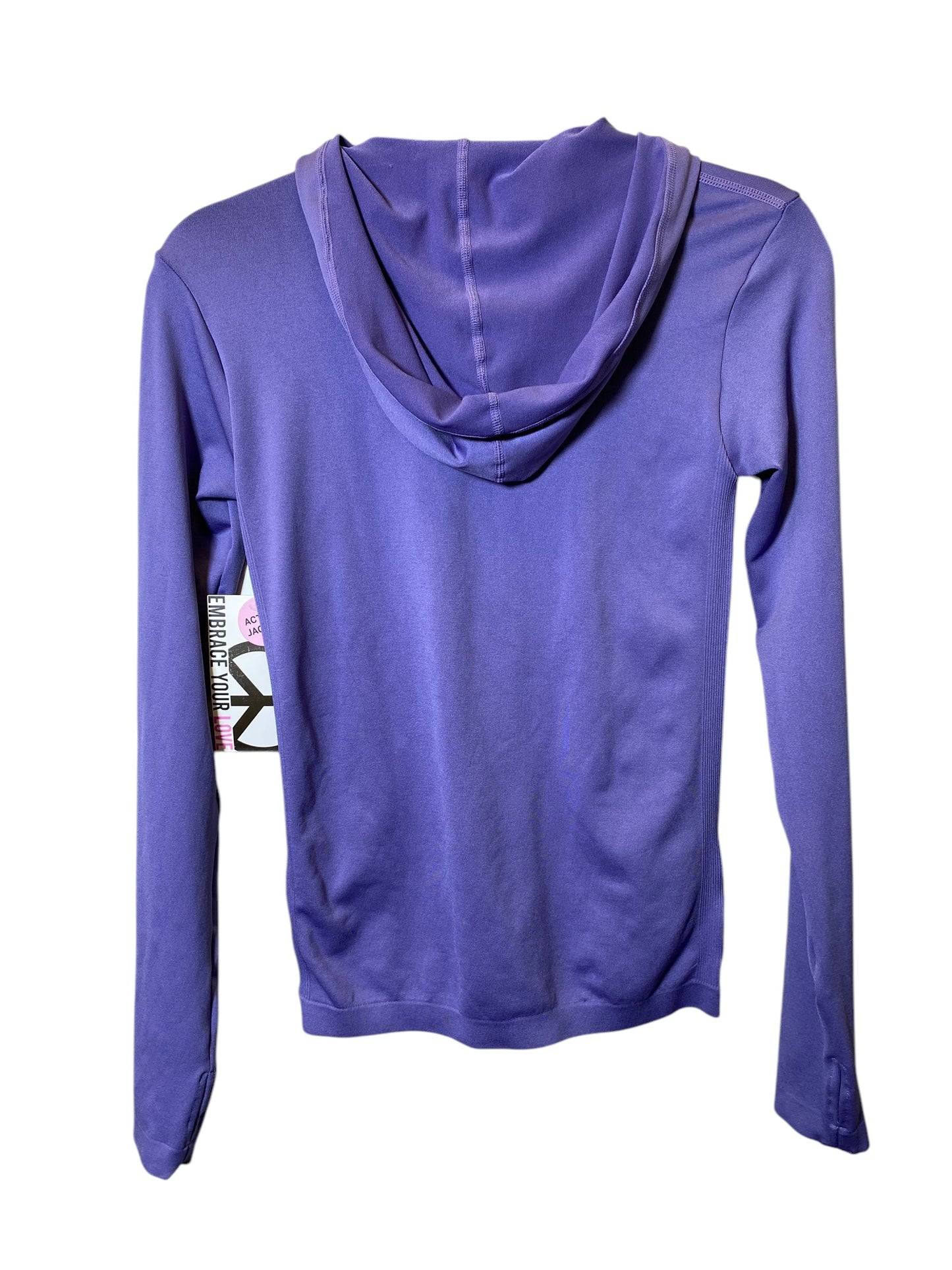 Athletic Jacket By Clothes Mentor In Purple, Size: S