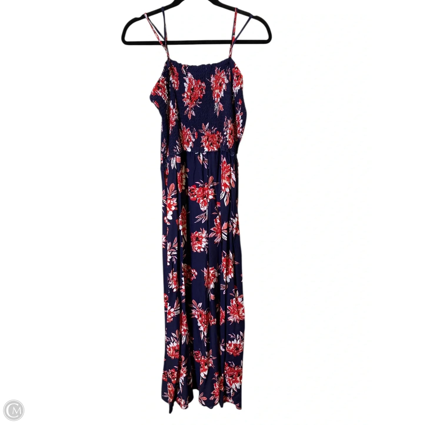 Dress Casual Maxi By Clothes Mentor In Floral Print, Size: Xl