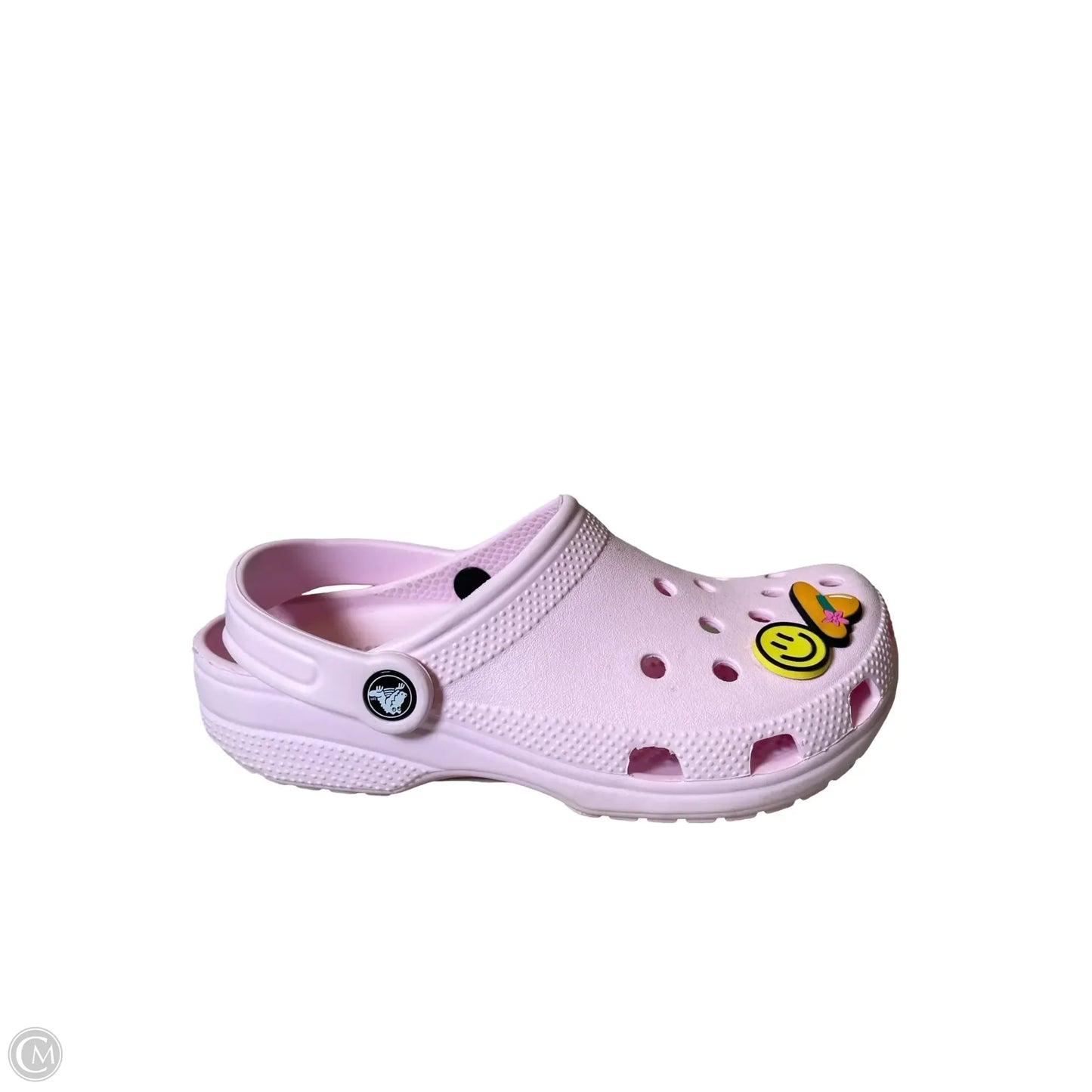Shoes Flats By Crocs In Pink, Size: 7