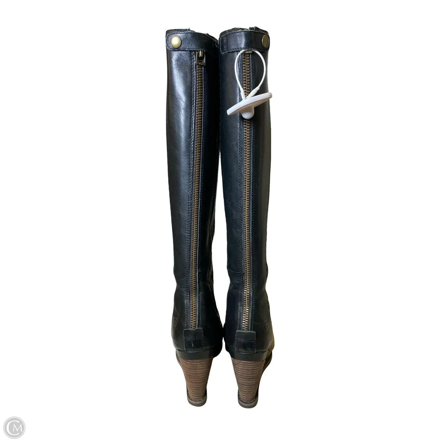 Boots Knee Heels By Ariat In Black, Size: 7