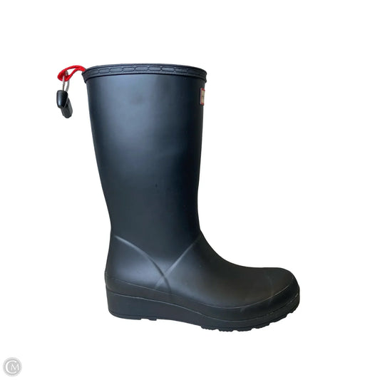 Boots Rain By Hunter In Black, Size: 8