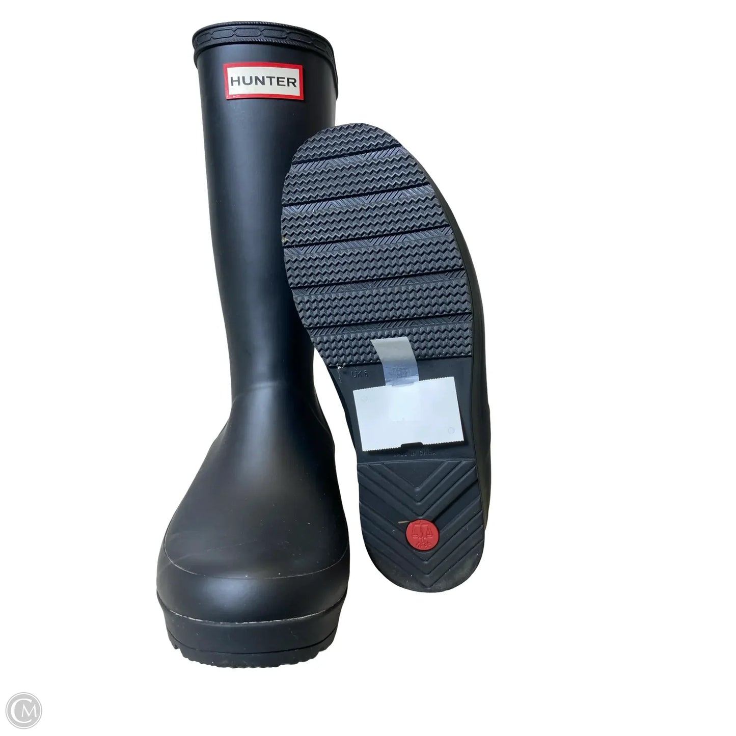 Boots Rain By Hunter In Black, Size: 8