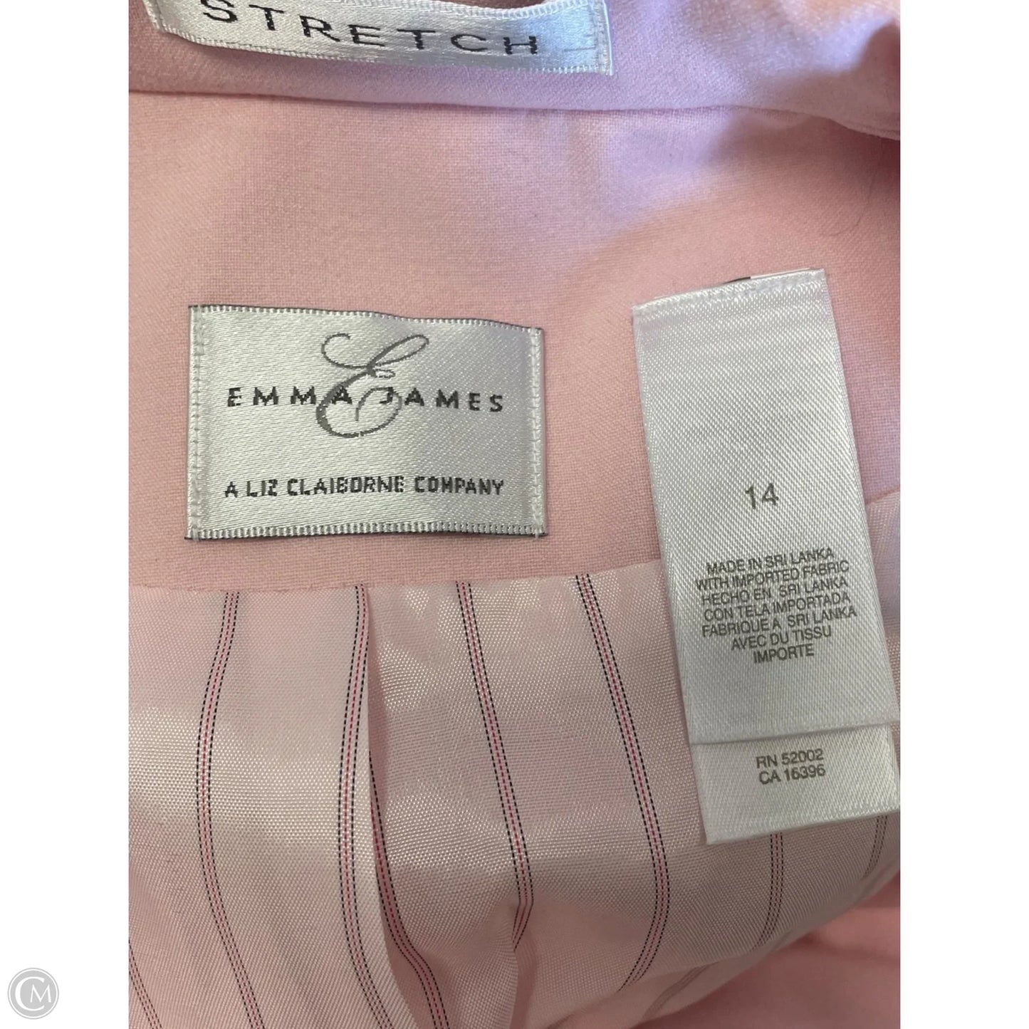 Dress Casual Midi By Clothes Mentor In Pink, Size: 14
