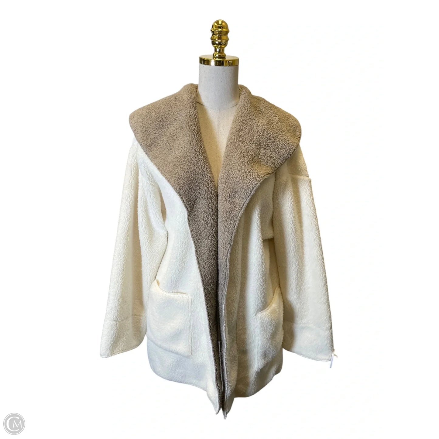 Sweater By Koolaburra By Ugg In Cream, Size: L