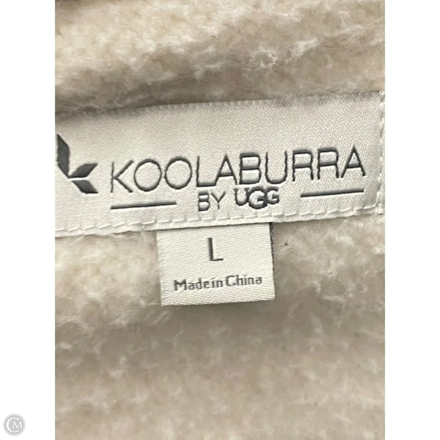 Sweater By Koolaburra By Ugg In Cream, Size: L