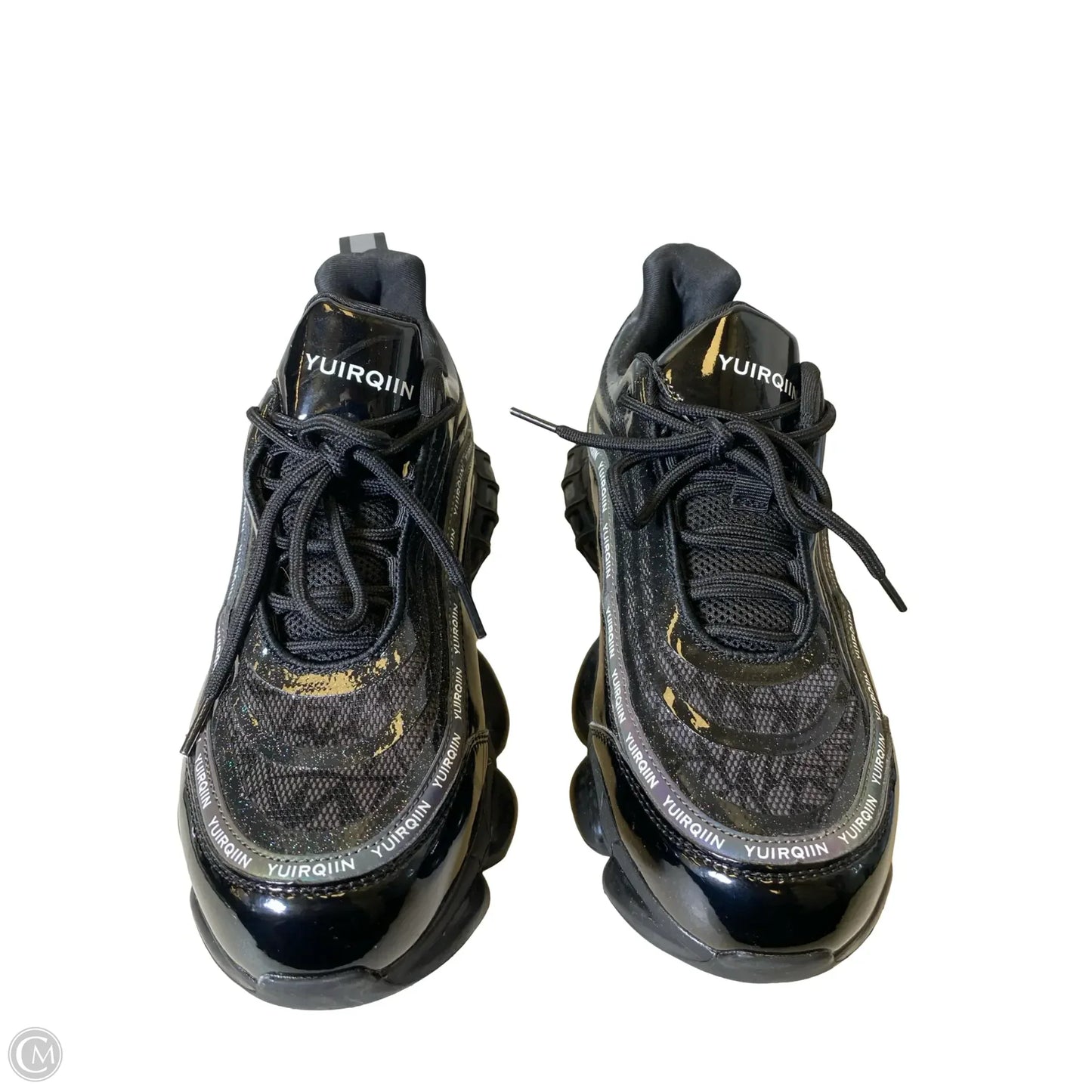 Shoes Sneakers By Clothes Mentor In Black, Size: 8.5