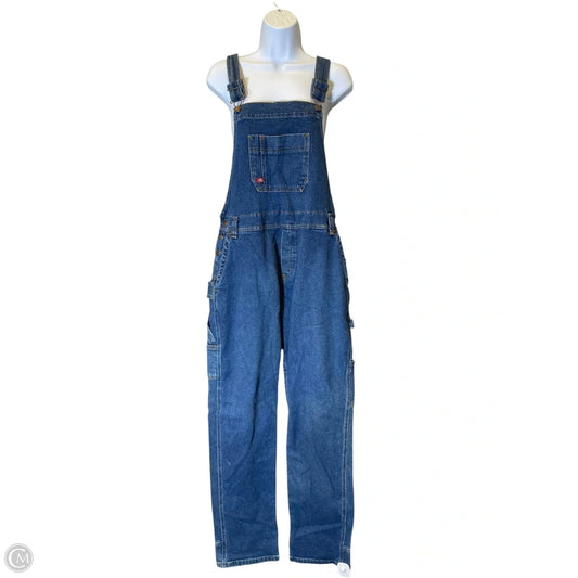 Overalls By Dickies In Blue Denim, Size: M