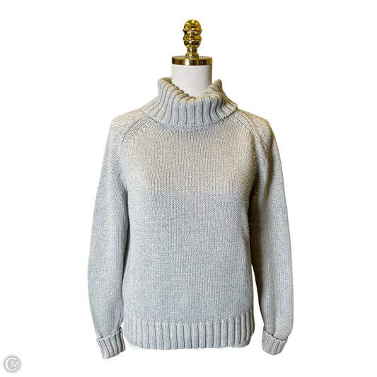 Sweater By Calvin Klein In Grey, Size: L