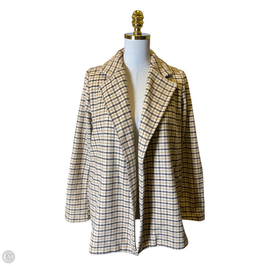 Coat Other By Joie In Plaid Pattern, Size: Xs