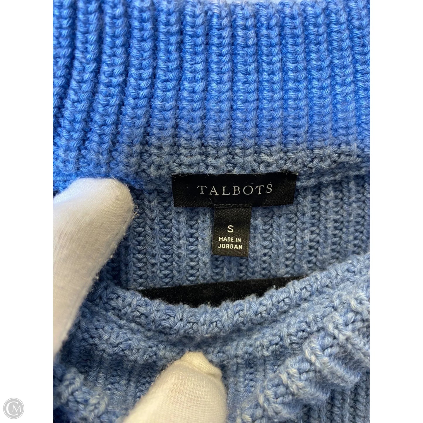 Sweater By Talbots In Blue, Size: S