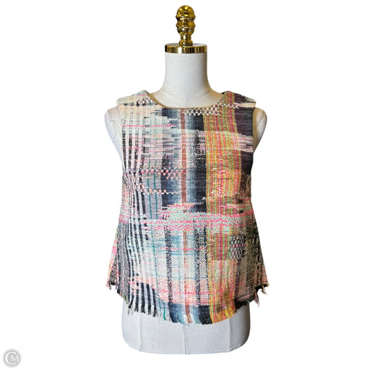 Top Sleeveless By Cynthia Rowley In Multi-colored, Size: 0